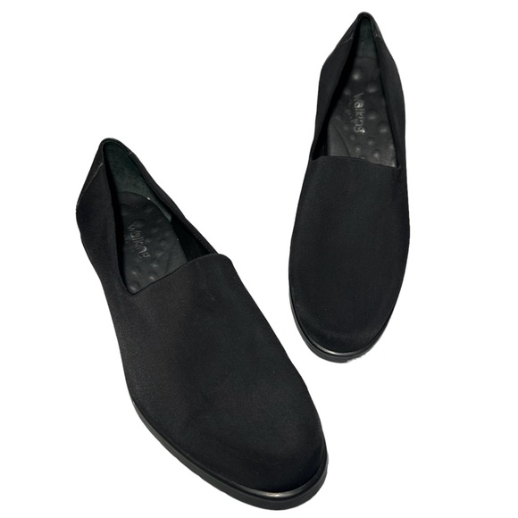 3/$10 Walking Cradles Loafer 7.5 Black Stretch - Picture 2 of 11